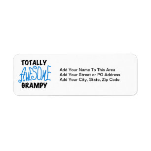 Etiqueta Camisetas e presentes completamente incríveis