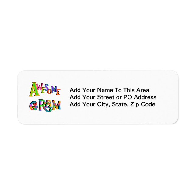 Etiqueta Camisetas e presentes incríveis (Frente)