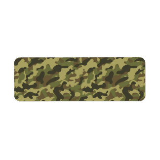 Etiqueta Camuflagem do Exército
