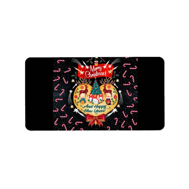 Etiqueta Canais de Natal (Frente)