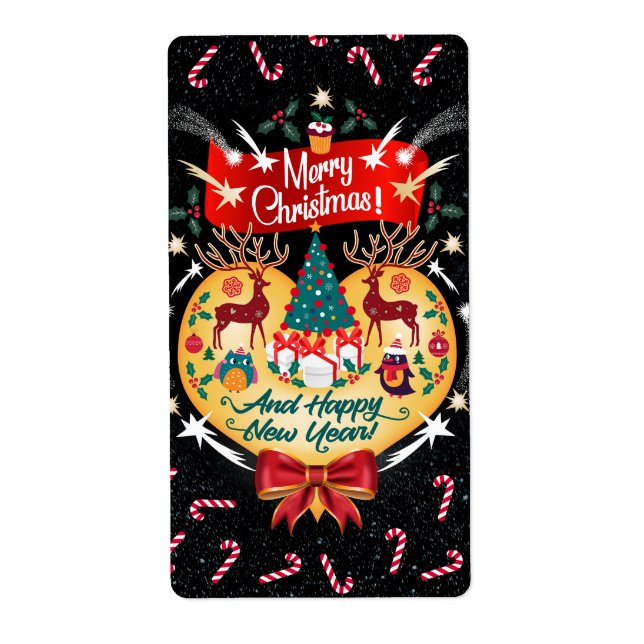 Etiqueta Canais de Natal (Frente)