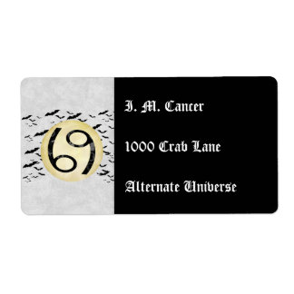 Etiqueta Cancer Bat Moon