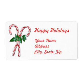 Etiqueta Candy Canes