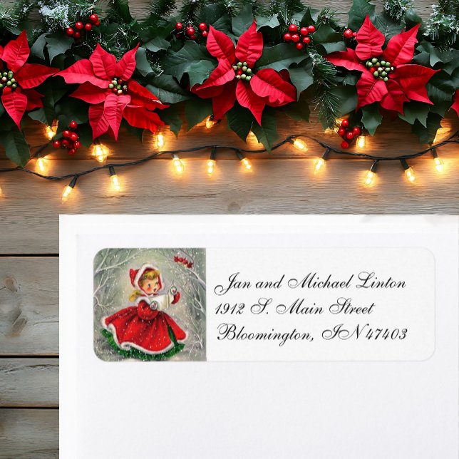 Etiqueta Cantando para Cardinals Personalizar Endereço de R (Criador carregado)