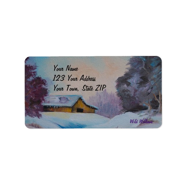 Etiqueta Canvas Doméstica (Frente)