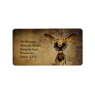 Etiqueta Cão pequeno bonito
