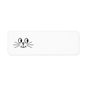 Etiqueta Cara bonito do gato