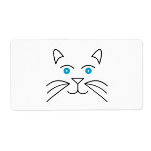 Etiqueta Cara de gato