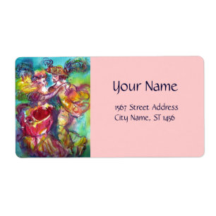 Etiqueta CARNIVAL DANCE Venetian Mascarada Ball