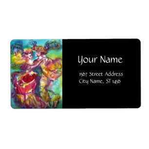 Etiqueta CARNIVAL DANCE Venetian Mascarada Ball