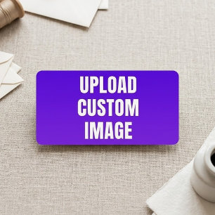 Etiqueta Carregar imagem personalizada - Adicione a sua par