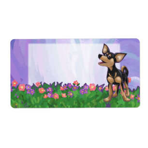 Etiqueta Carta Chihuahua