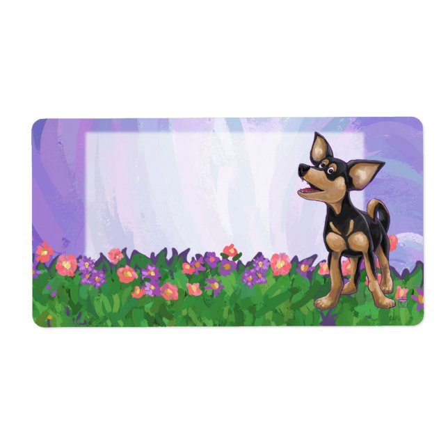 Etiqueta Carta Chihuahua (Frente)