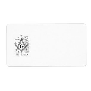 Etiqueta Carta de graus maçónicos