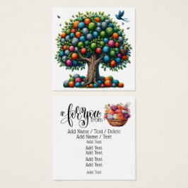 Etiqueta/cartão de visita e empresa