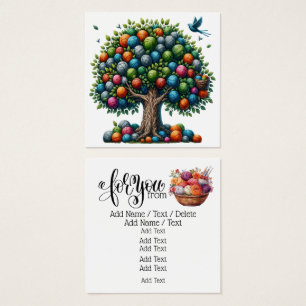 Etiqueta/cartão de visita e empresa