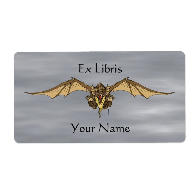 Etiqueta Cartaz de Dragonistas em Ravaging (Frente)