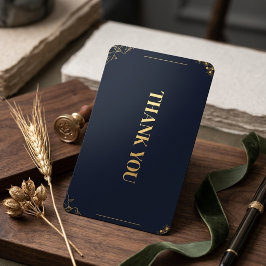 Etiqueta Cartões de Agradecimento