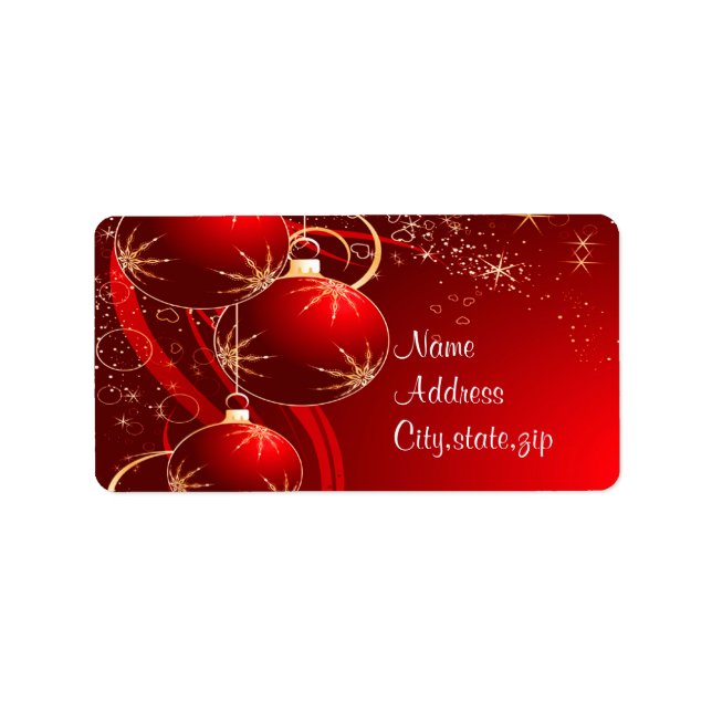 Etiqueta Cartões de natal_ (Frente)