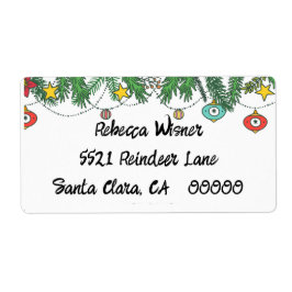 Etiqueta Cartões de natal rabiscados