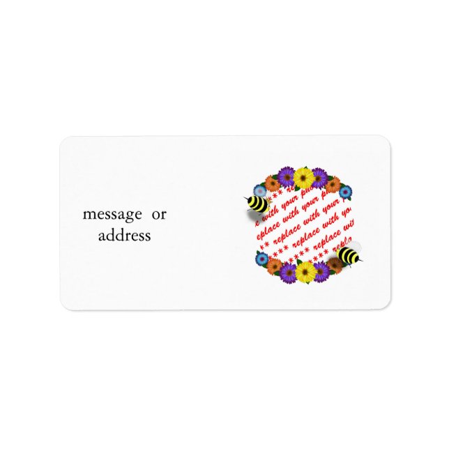 Etiqueta Cartoon Honey Beers Meeting Photo Frame (Frente)