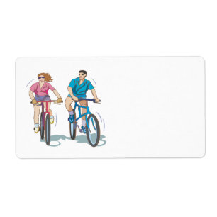 Etiqueta Casal de ciclagem