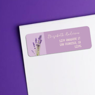 Etiqueta Casamento Amor Lavanda