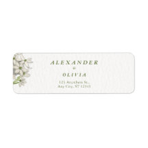 Casamento Botânico Floral Branco Elegante