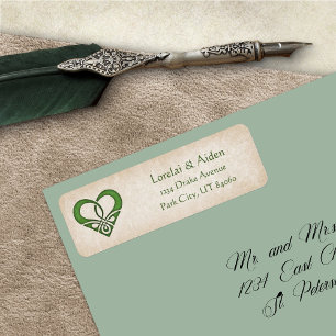 Etiqueta Casamento Celtic Viking Fantasy
