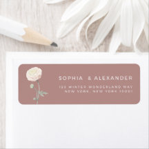 Casamento Clássico Minimalista Elegante Ranunculus