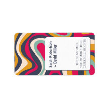 Casamento com Abstrato de Vibrante