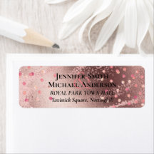 Casamento do Orçamento da Tendência Dourada Modern