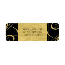 Casamento Elegante Floral em Preto e Dourado Falso