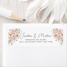 Casamento Floral Aquarela Jardim de Verão