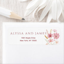 Casamento Floral de Outono Selvagem