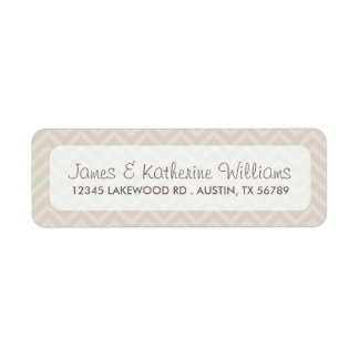 Etiqueta Casamento Moderno Linen Beige Chevron Stripes