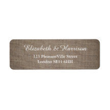 Casamento Rustic Burlap