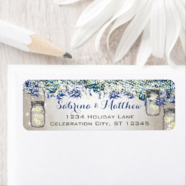 Etiqueta Casamento Rustic Luxe Vintage Peacock