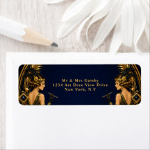 Casamento tema elegante das garotas Gatsby flapper