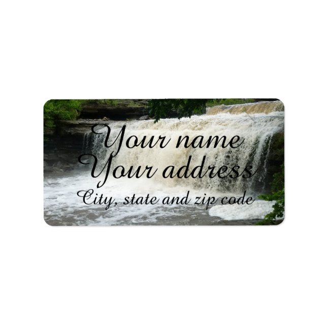 Etiqueta Cascata (Frente)