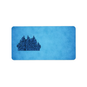 Etiqueta Castelo azul