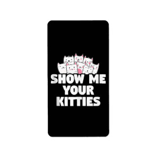 Etiqueta Cat me mostra seus Gatinhos