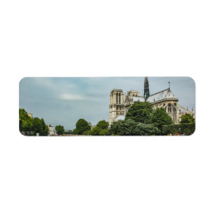 Etiqueta Catedral de Notre Dame em Paris