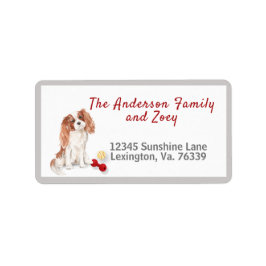 Etiqueta Cavalier King Charles Toys Residência