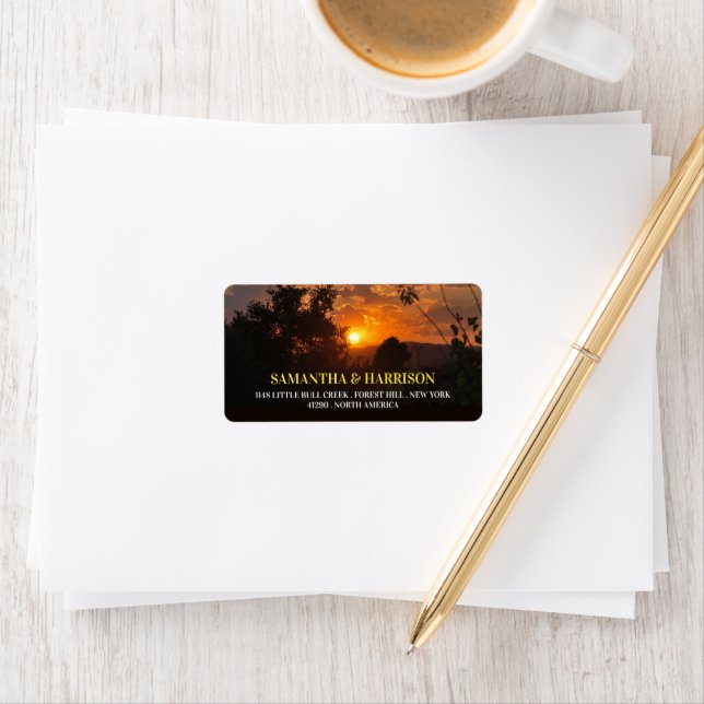 Etiqueta Cena Sunset Noite, Casamento Russo (Insitu)