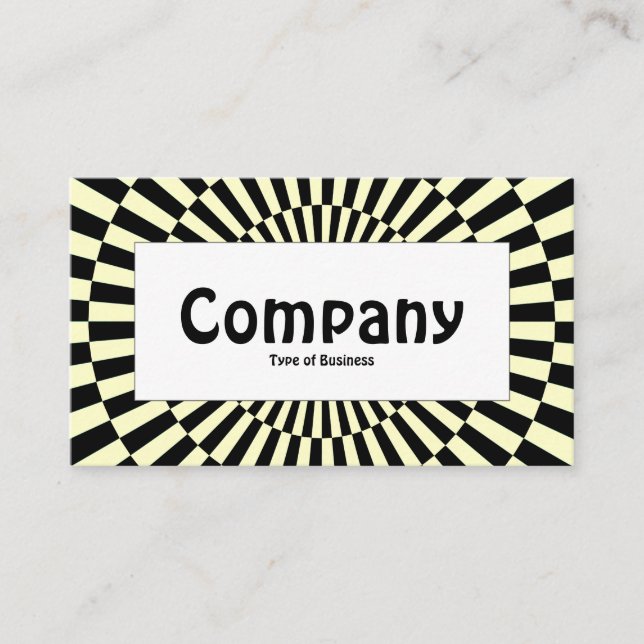 Etiqueta central - Op Art 08 (Frente)