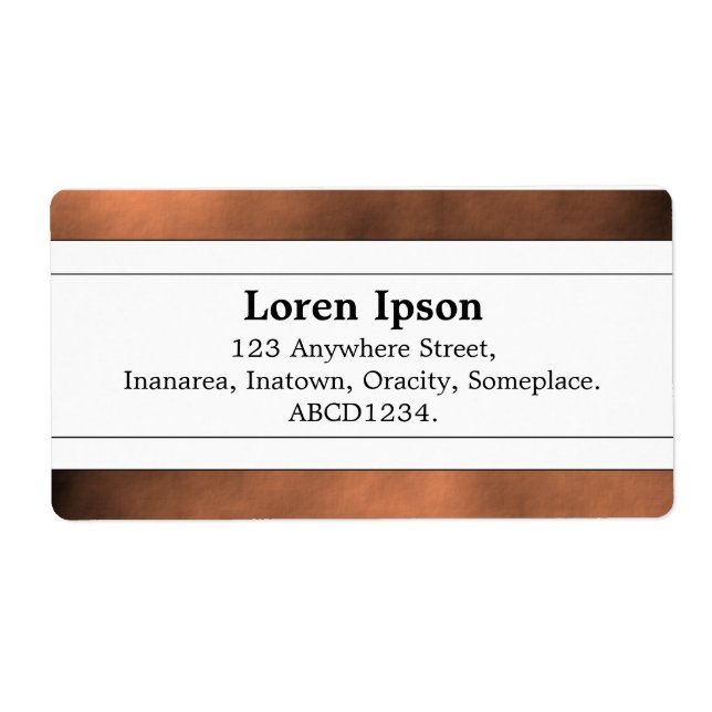 Etiqueta Centro Banda II - Sandstorm marciano (Frente)