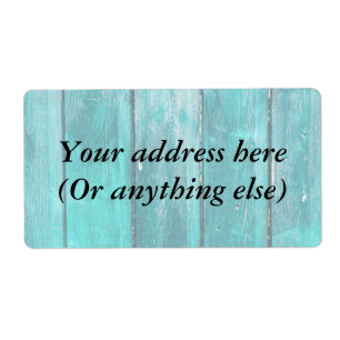 Etiqueta Cerca de Turquesa