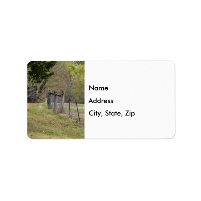 Etiqueta Cerca do País e Esquilo A (Frente)