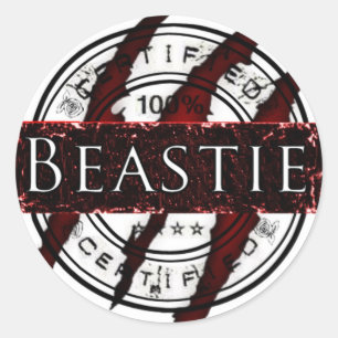 Etiqueta certificada de Beastie